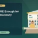 Is 310 GRE Enough for Drexel University — editorial illustration for GRE graduate admissions, showing a student reviewing program fit and admission requirements with an academic adviser.