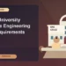 Drexel University Software Engineering GRE Requirements — editorial illustration for GRE graduate admissions, showing a student reviewing program fit and admission requirements with an academic adviser.