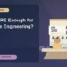 Is 300 GRE Enough for Software Engineering? — editorial illustration for GRE graduate admissions, showing a student reviewing program fit and admission requirements with an academic adviser.