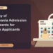 University of Pennsylvania Admission Requirements for Graduate Applicants — editorial illustration for GRE graduate admissions, showing a student reviewing program fit and admission requirements with an academic adviser.