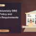 Drexel University GRE Waiver Policy and Program Requirements — editorial illustration for GRE graduate admissions, showing a student reviewing program fit and admission requirements with an academic adviser.