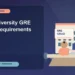 Yale University GRE Score Requirements — editorial illustration for GRE graduate admissions, showing a student reviewing program fit and admission requirements with an academic adviser.