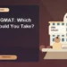 GRE vs GMAT: Which Test Should You Take? — editorial illustration for GRE graduate admissions, showing a student reviewing program fit and admission requirements with an academic adviser.