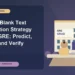Double-Blank Text Completion Strategy for the GRE: Predict, Match, and Verify — editorial illustration for GRE graduate admissions, showing a student reviewing program fit and admission requirements with an academic adviser.