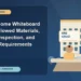 GRE at Home Whiteboard Rules: Allowed Materials, Proctor Inspection, and Erasing Requirements — editorial illustration for GRE graduate admissions, showing a student reviewing program fit and admission requirements with an academic adviser.